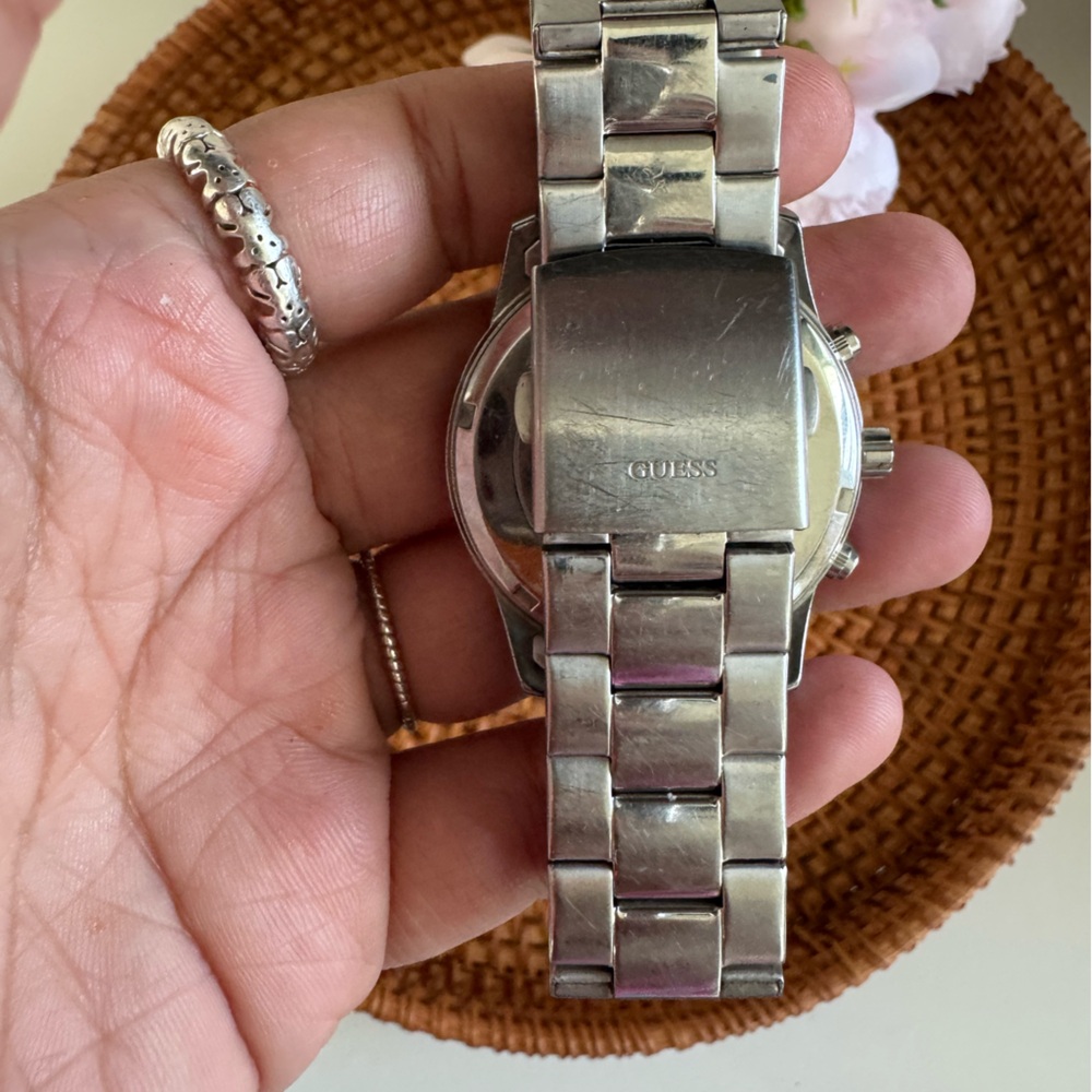Guess Silver Men's Watch - Picture 2 of 3